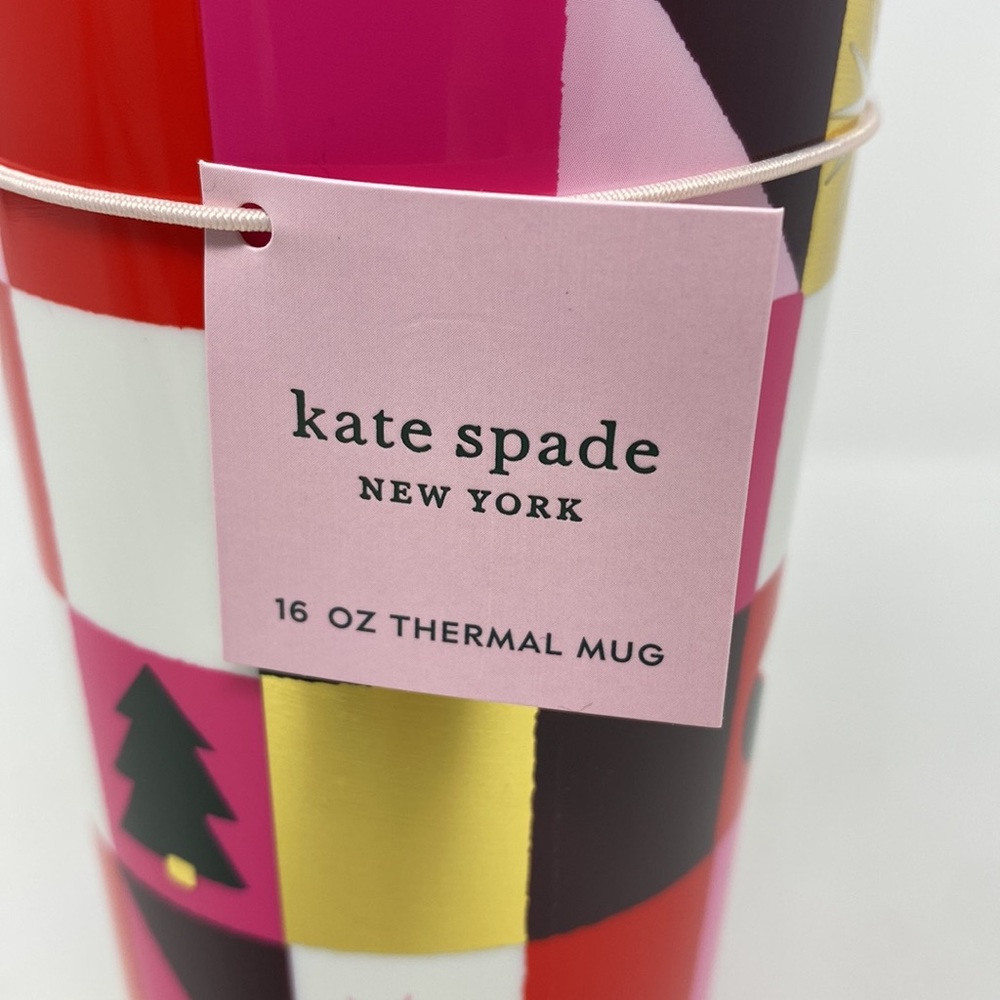 Kate Spade Thermal Mug 16 oz. NWT - Picture 3 of 5